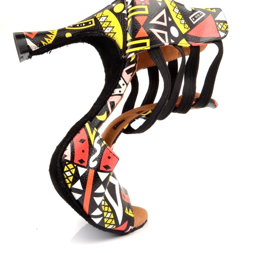 Women's Leatherette Customized Heel Dance Boots