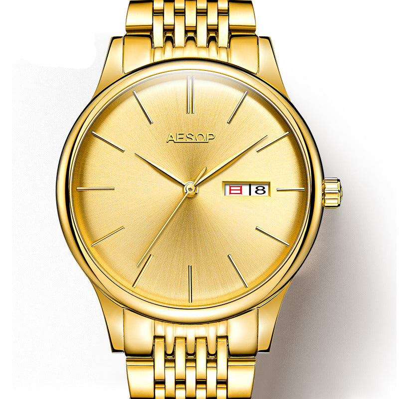 AESOP Men's Ultra Thin Automatic Mechanical Watch