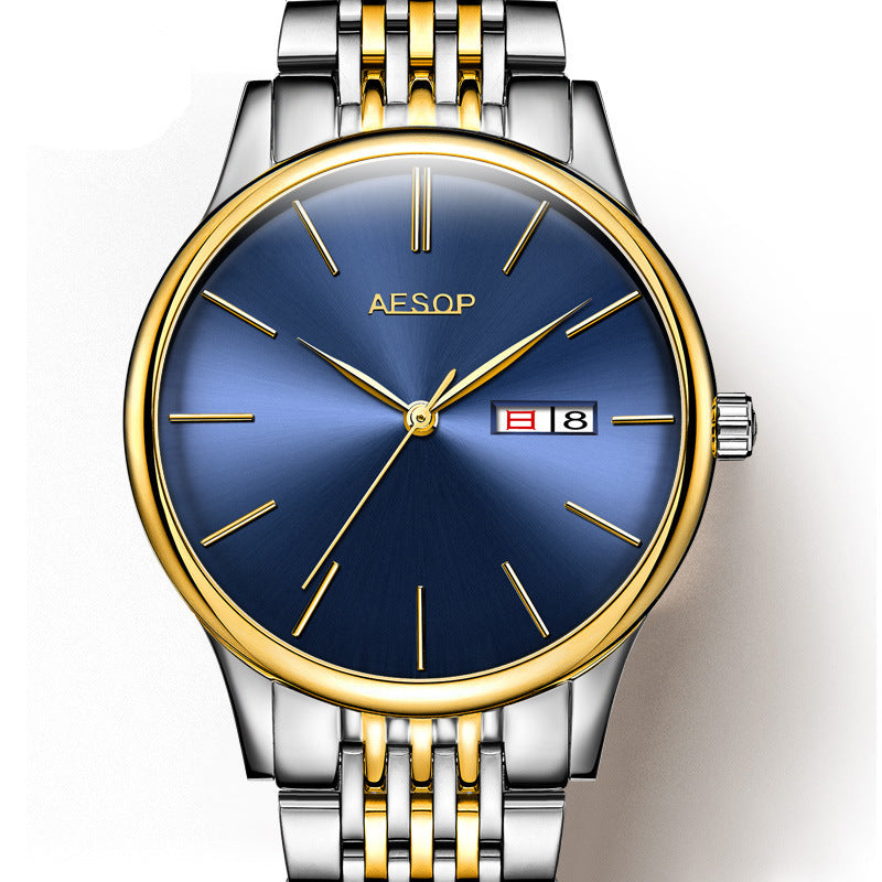 AESOP Men's Ultra Thin Automatic Mechanical Watch