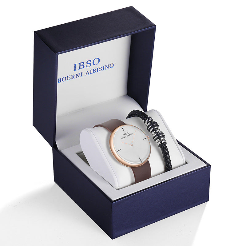 IBSO Boerni Aibisino watch and bracelet gift set
