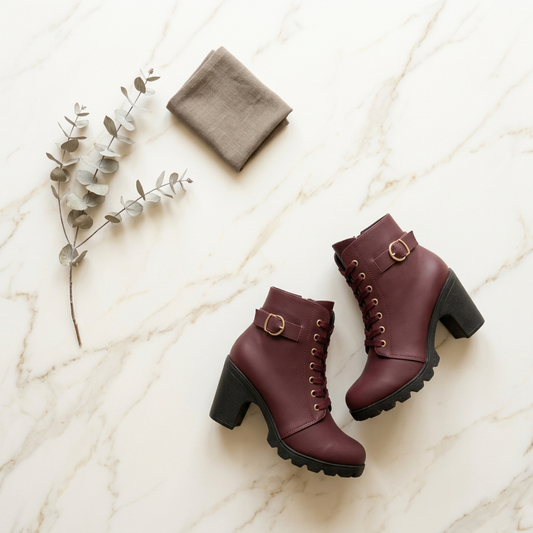 Womens High-Heel Ankle Boots