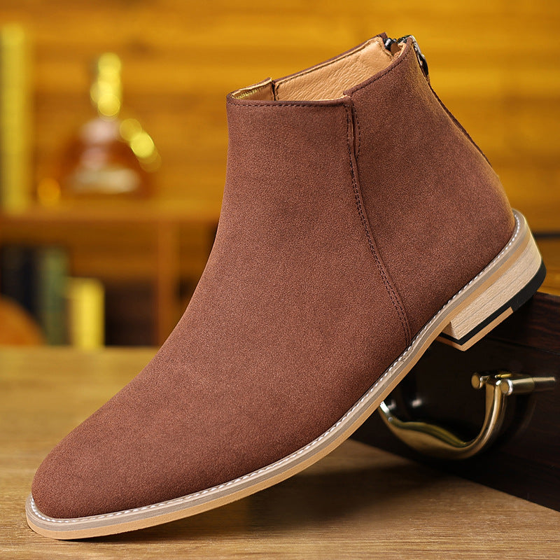 Retro Matte Martin Suede Boots