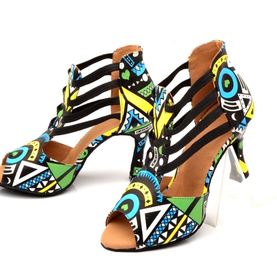 Women's Leatherette Customized Heel Dance Boots