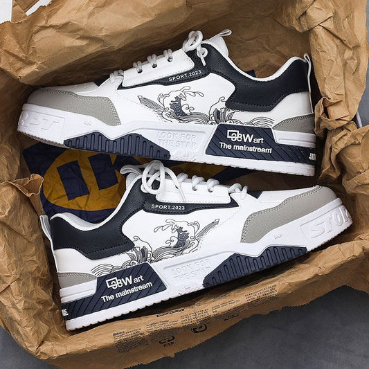 BW Art 'The Mainstream' skate sneakers