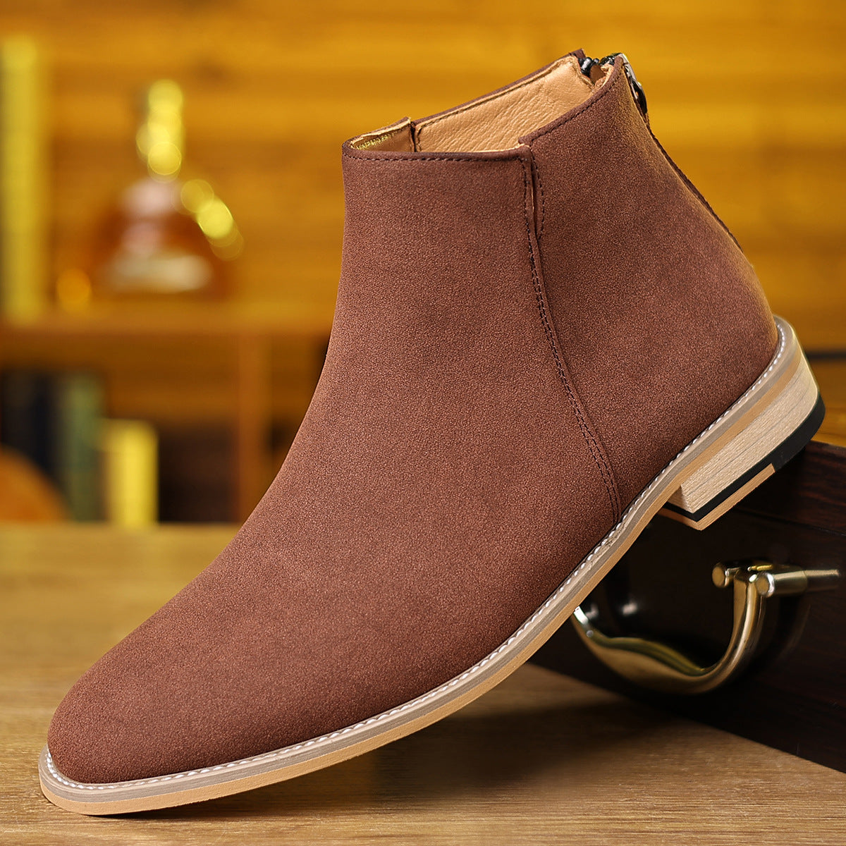 Retro Matte Martin Suede Boots
