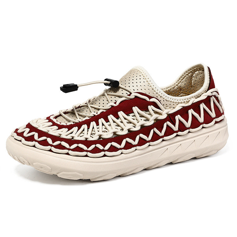 Men's Hand-woven Mesh Slip-on Shoes
