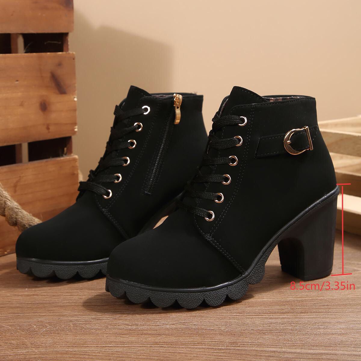 Womens High-Heel Ankle Boots