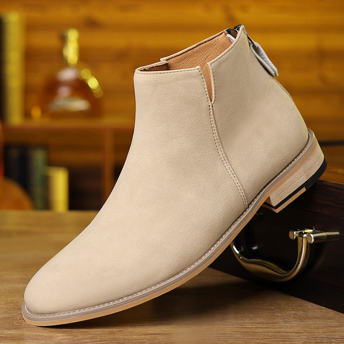 Retro Matte Martin Suede Boots